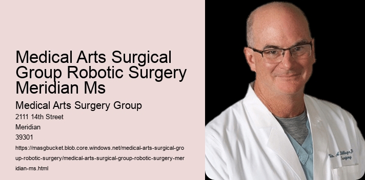 Medical Arts Surgical Group Robotic Surgery Meridian Ms